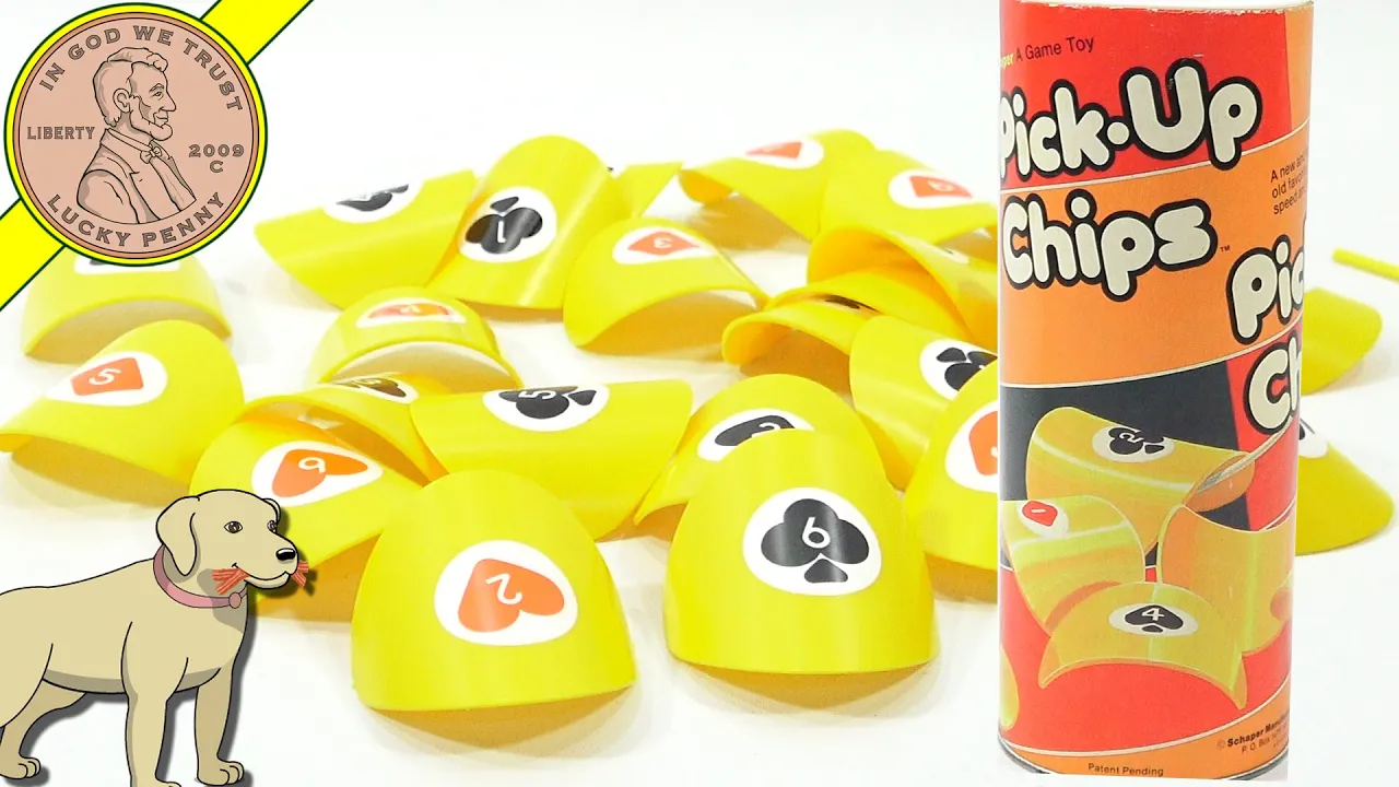 How To Play The Game Pick Up Chips Schaper Family Game Like Pick-Up-Sticks!