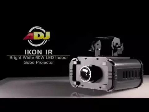 Product video thumbnail for ADJ American DJ Ikon IR 80-Watt LED Gobo Projector