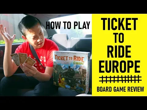 Ticket To Ride: Europe Board Game Review | How To Play