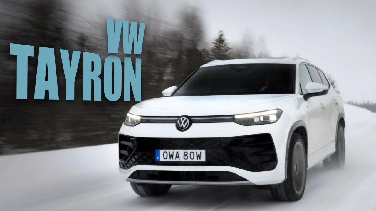 Provkörning: Volkswagen Tayron 2025 – en ny storsäljare med 7 säten? (ENG SUB)