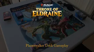 Magic: The Gathering: Throne of Eldrain Planeswalker Deck Gameplay