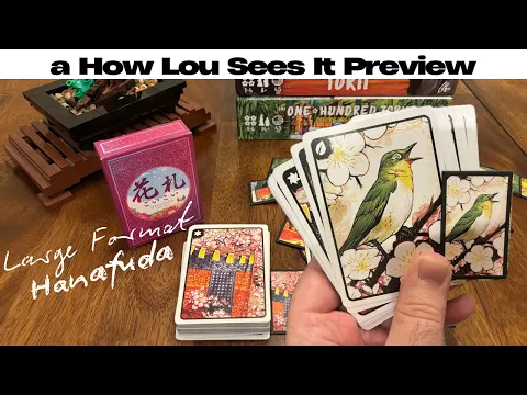Pencil First Large Format Hanafuda Deck Kickstarter Preview
