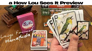 Pencil First Large Format Hanafuda Deck Kickstarter Preview