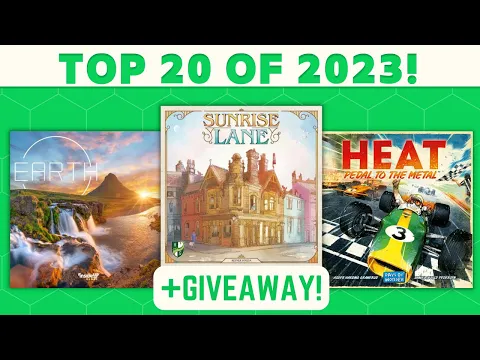 Top 20-11 "New to Us" Games of 2023! (GIVEAWAY)