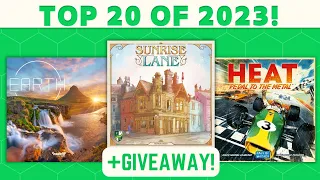 Top 20-11 "New to Us" Games of 2023! (GIVEAWAY)