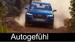 Audi SQ7 TDI 435 hp Exterior/Interior/Sound/Acceleration onroad/offroad new neu 2017