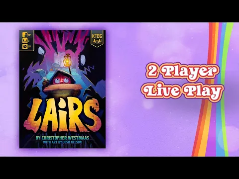 Lairs Base Game Playthrough and Box 1 Reveal