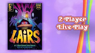 Lairs Base Game Playthrough and Box 1 Reveal