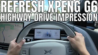 2026 Xpeng G6 Australia Refresh RWD Highway Drive Impression in Sydney