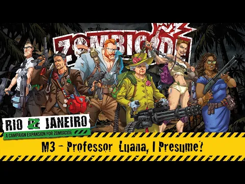 Zombicide 2nd Edition: Rio Z Janeiro Campaign (Mission M3) Board Game Gameplay