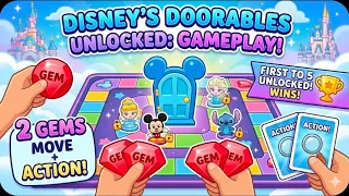 Disney's Doorables Unlocked Board Game How to Play
