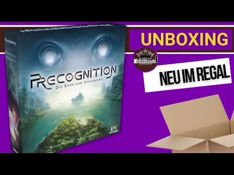 Precognition: Die Gabe der Vorahnung | WAS IST DRIN? Brettspiel Unboxing Kennerspiel [Brettspiele]