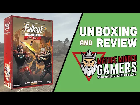 Fallout Factions - Battle for Nuka Starter Set by @Modiphius - Review and Unboxing!