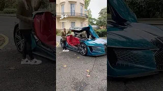 Fully asymmetrical and floating seats… the concept car of the future! 🤯 #supercars #vehicles