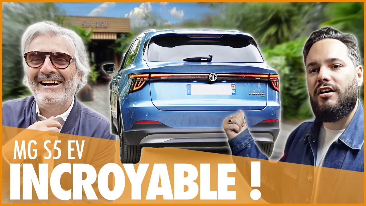 MG S5 EV 👍 Ça va encore faire très mal 🫣 QUEL PROGRÈS !