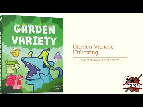 Garden Variety Board Game Unboxing