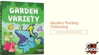 Garden Variety Board Game Unboxing