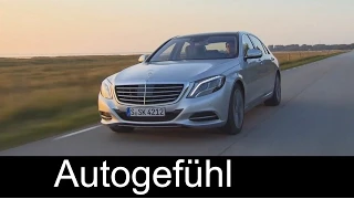 Mercedes S-Class S500 Plugin Hybrid S-Klasse exterior driving interior - Autogefühl
