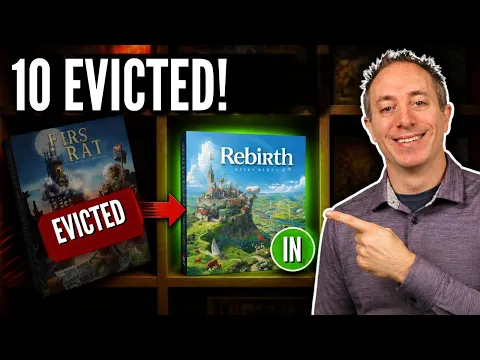 10 Games Evicted From My Shelves (And Their Replacements)