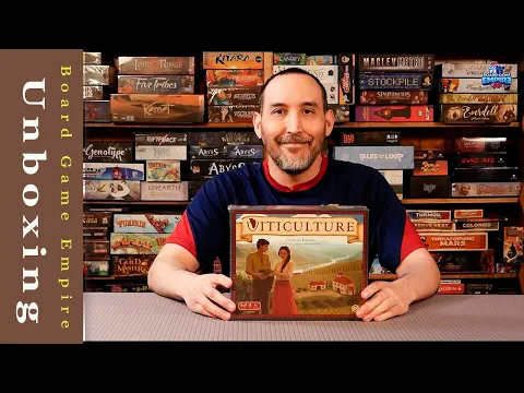 Viticulture Essential Edition Unboxing - Stonemaier Games