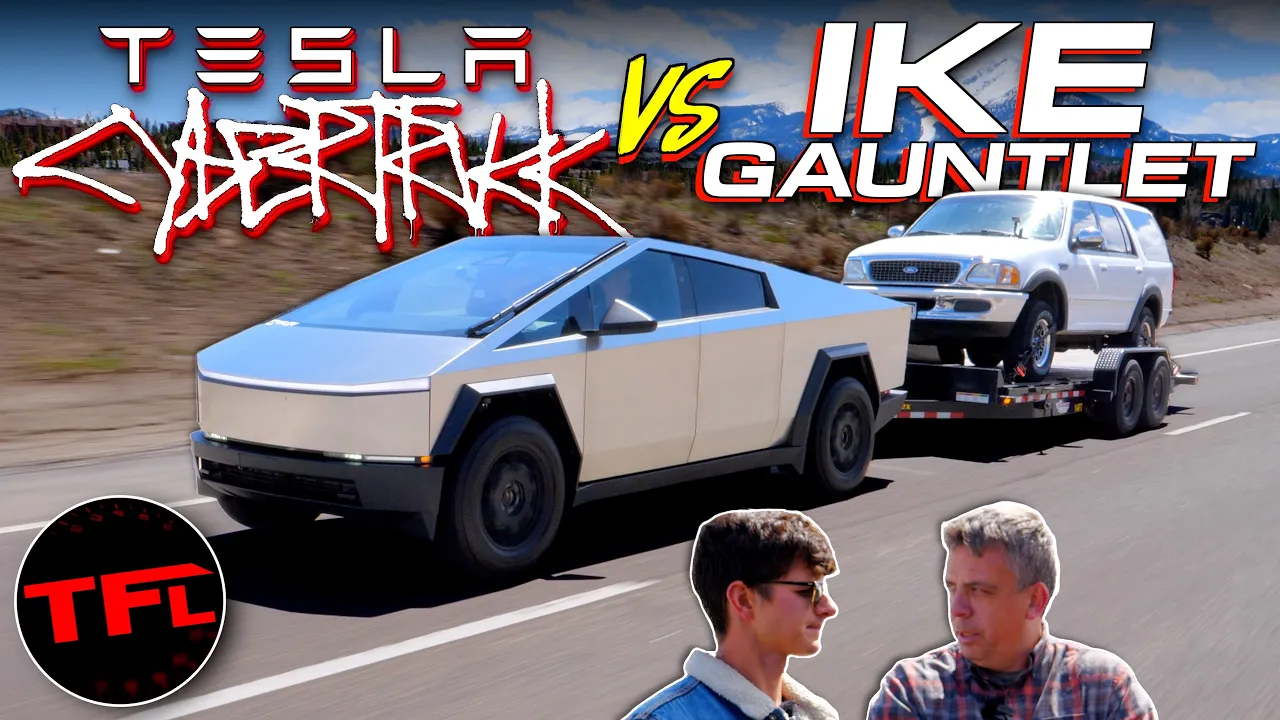 Gas vs Diesel vs Electric: Tesla Cybertruck Battles The Ford F-150 & Ram Cummins Up The Ike Gauntlet