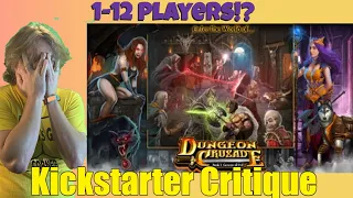 Dungeon Crusade: Book I – Genesis of Evil - Kickstarter Critique