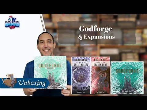 Godsforge 2nd Edition Return of the Dragon Gods &Twilight of the Great Houses Expansion Unboxing