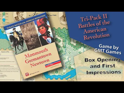 GMT Games - Tri Pack II Battles of the American Revolution