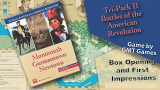 GMT Games - Tri Pack II Battles of the American Revolution