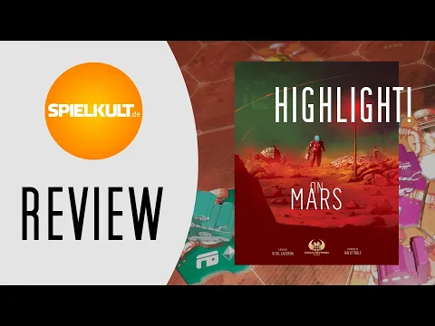 On Mars // Brettspiel-Review // Regeln & Meinung