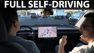 Testing Tesla FSD v14.2.2.5 in Netherlands for over 1 hour flawlessly
