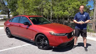 Is the 2023 Honda Accord Sport a BETTER sedan to buy than a Nissan Altima Turbo?