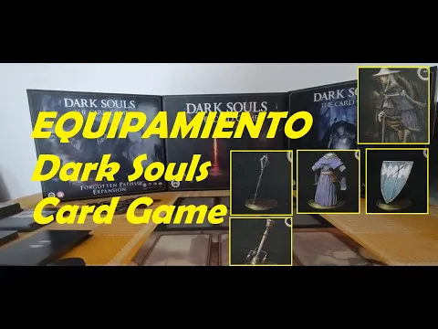 Dark Souls The Card Games - Mecánica/Reglas de inventario/equipamiento