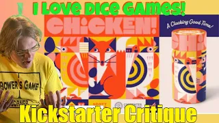 Chicken! – Your new favorite dice game - Kickstarter Critique Review