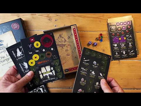 Bag of Dungeon Legends 2 Relics: Paths of the Ancients expansion and SOLO game - What's in the box?