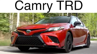 Toyota Camry TRD Review //  A real performance sedan??