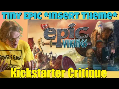Tiny Epic Vikings - Kickstarter Critique Review