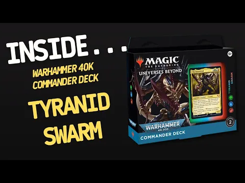  Warhammer 40K Commander Deck Tyranid Swarm Magic The Gathering | Inside #78