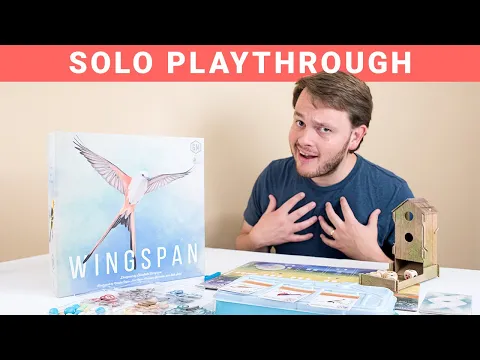 I fight the birds! Wingspan board game playthrough