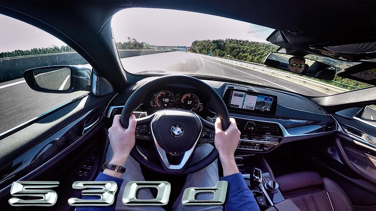 BMW 5 Series 2017 POV Test Drive 530d Xdrive G30