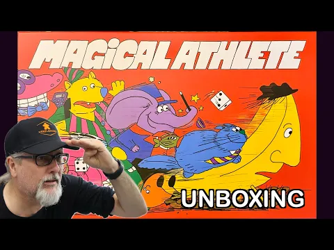 Unboxing Magical Athlete | A Board Game by Richard Garfield & Takashi Ishida | CMYK Games