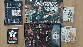 Tolerance #unboxing #teaser #boardgame #tabletop AmassGames #games #game #cards #history