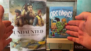 Unboxing Undaunted Battle of Britain and Orc-lympics - Compare and Contrast