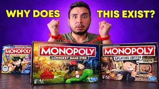 I Played the Weirdest Monopoly Games Ever Made