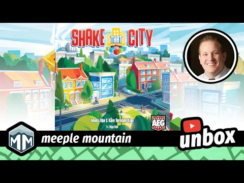 Shake That City - Prototype Unboxing - Boardgame Brody