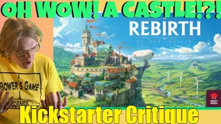 Rebirth- More Knizia -Kickstarter Critique Review