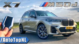 2020 BMW X7 M50d REVIEW AUTOBAHN (No Speed Limit) & ROAD by AutoTopNL