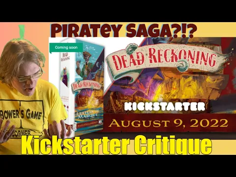 Dead Reckoning Letters of Marque from AEG - Kickstarter Critique Review
