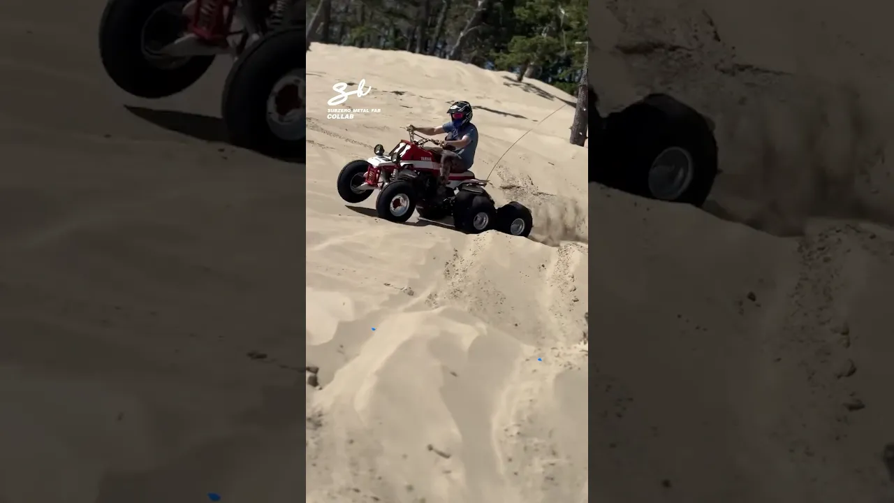 A Quad Bike With Six Wheels 🤯 #quadbike #bikes #vehicles