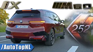 BMW iX M60 619HP | 0-250 ACCELERATION TOP SPEED AUTOBAHN POV & SOUND by AutoTopNL